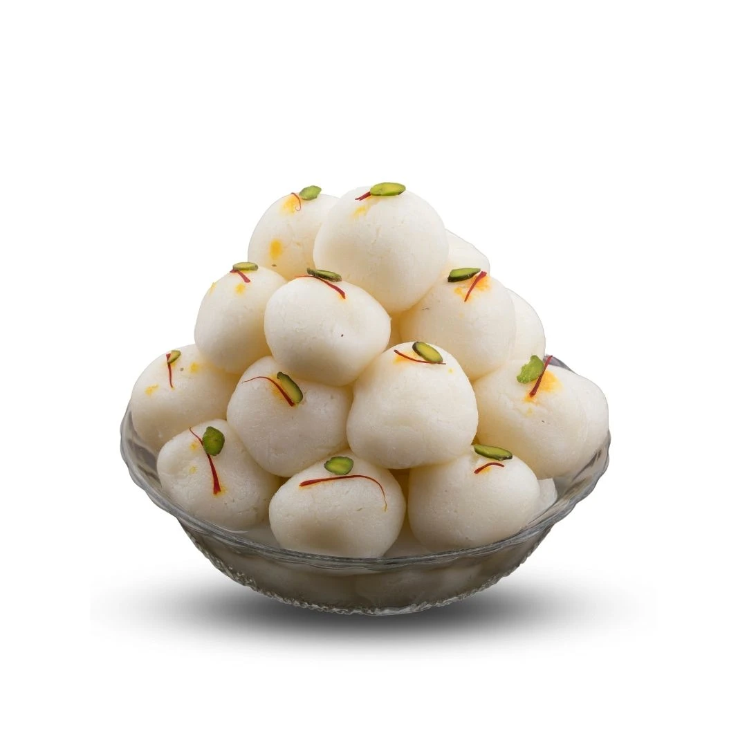 Fresh Rasagola from Banchha Sahoo Sweets